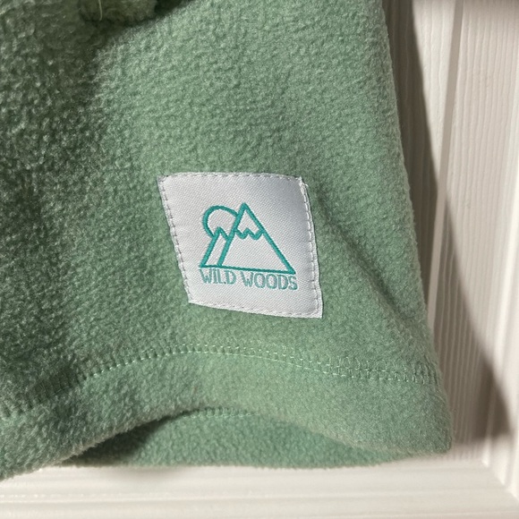 Wild Woods quarter zip fleece pullover, Women's M - Picture 4 of 4